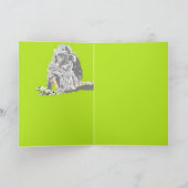 Wenskaart Denken aan u Kaart (Binnen)