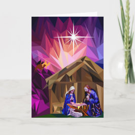 wenskaart "Deze Heilige Nacht voor Kerstmis" Feestdagen Kaart