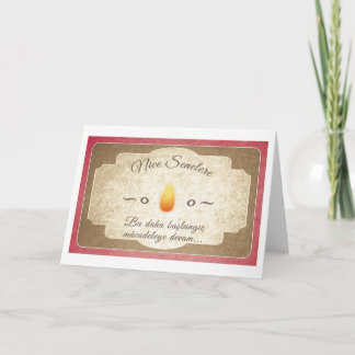 Wenskaart Doğum Günü Kutlama Kartı (Kadın) Kaart