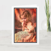 Wenskaart - een gebed kaart (Voorkant)