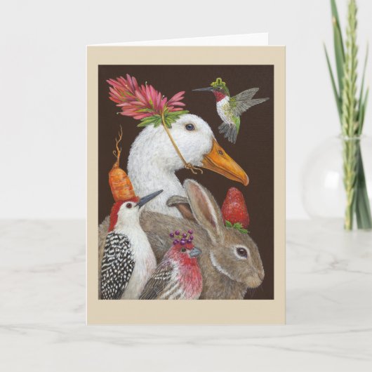 wenskaart "Een paar goede vrienden" Kaart (Voorkant)