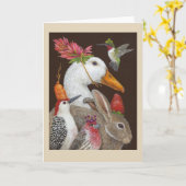 wenskaart "Een paar goede vrienden" Kaart (Gele Bloem)