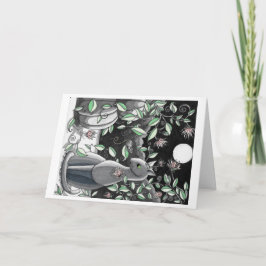 Wenskaart: Een stille discussie Kaart