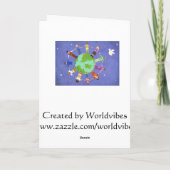 Wenskaart Één van de vakantie Liefde Feestdagen Kaart (Achterkant)