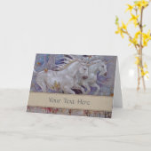 Wenskaart - Eenhoorns Kaart (Gele Bloem)