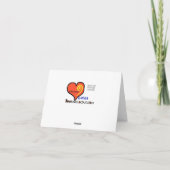 Wenskaart eerste antwoordapparaat kaart (Achterkant)