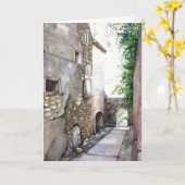 Wenskaart En Grignan 5 inch x 7 inch Kaart (Gele Bloem)