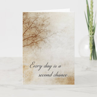 Wenskaart/enkel omdat kaart