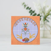 Wenskaart - es Erntfescht Feestdagenkaart (Staand voorkant)