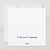 Wenskaart - es Erntfescht Feestdagenkaart (Achterkant)