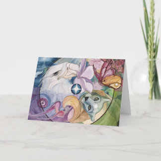 Wenskaart: "Essence Wheel" Kaart