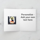 Wenskaart Feestdagen Kaart (Binnen)