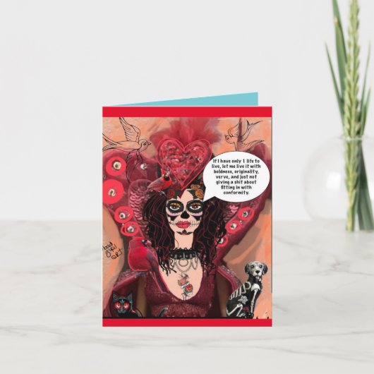 Wenskaart Feestdagen Kaart (Voorkant)