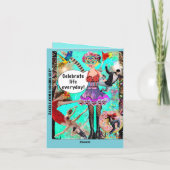 Wenskaart Feestdagen Kaart (Achterkant)