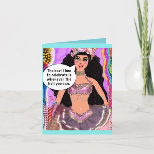 Wenskaart Feestdagen Kaart (Voorkant)