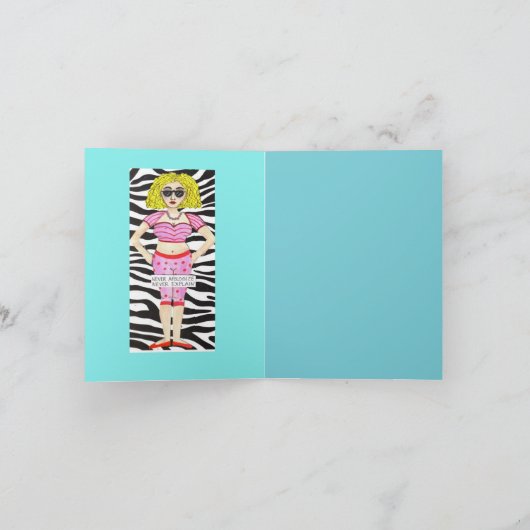 Wenskaart Feestdagen Kaart (Binnen)