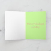 Wenskaart Feestdagen Kaart (Binnen)