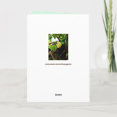 wenskaart feestdagen kaart (Achterkant)