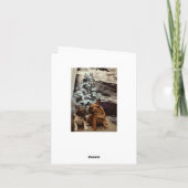 wenskaart feestdagen kaart (Achterkant)