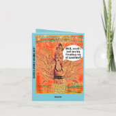 Wenskaart Feestdagen Kaart (Achterkant)