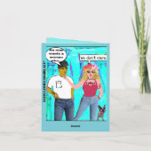 Wenskaart Feestdagen Kaart (Achterkant)