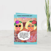 Wenskaart Feestdagen Kaart (Achterkant)