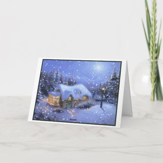 Wenskaart Feestdagen Kaart (Achterkant)