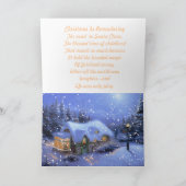 Wenskaart Feestdagen Kaart (Binnen)