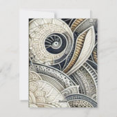 Wenskaart Feestdagenkaart (Achterkant)