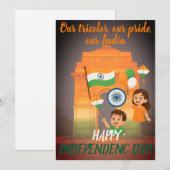 Wenskaart Feestdagenkaart (Voorkant / Achterkant)