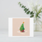 wenskaart feestdagenkaart (Staand voorkant)