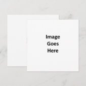 Wenskaart Feestdagenkaart (Voorkant / Achterkant)