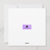 Wenskaart Feestdagenkaart (Achterkant)