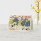  Wenskaart - Fietsen Kaart (Gele Bloem)