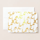 WENSKAART FOLIE LOVE FOLIE KAARTEN (Voorkant met envelop)