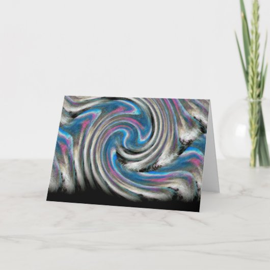 wenskaart "Forest Fire Sky" Kaart (Voorkant)