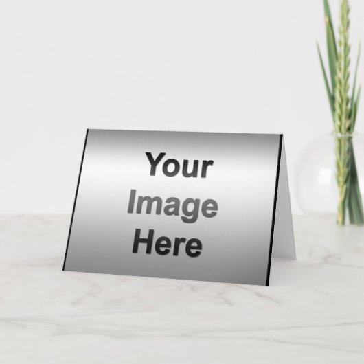 Wenskaart, fotokaart kaart (Voorkant)