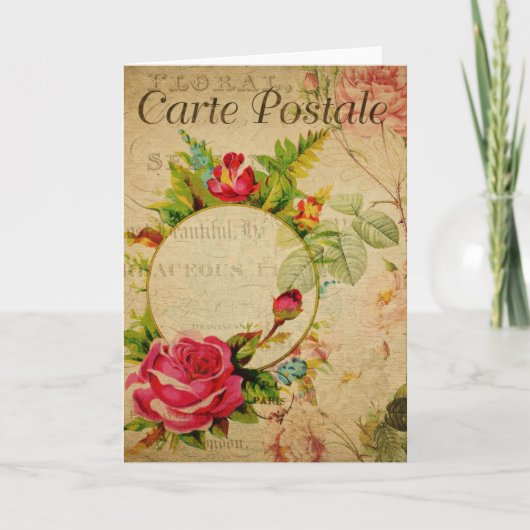 Wenskaart Frans Briefkaart (Voorkant)
