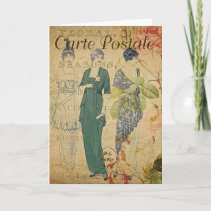 Wenskaart Frans Briefkaart