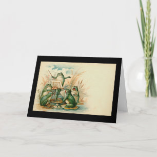 wenskaart "Frog Chorus" Kaart