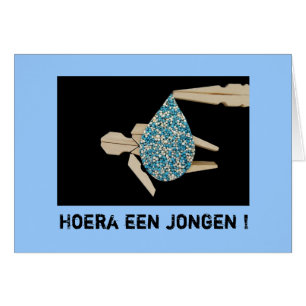 wenskaart geboorte jongen