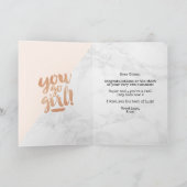 Wenskaart gefeliciteerd eigen bedrijf Nieuwe baan Kaart (Binnen)