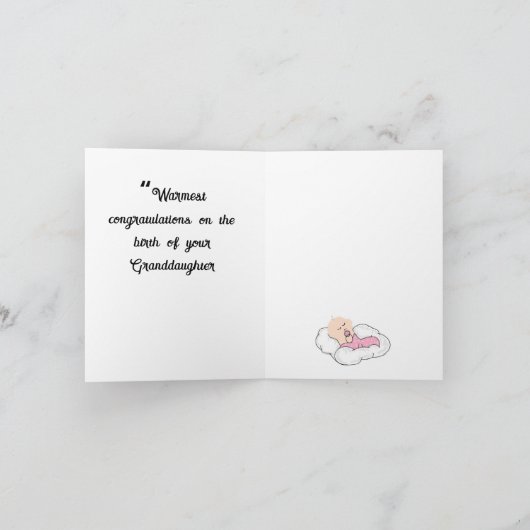 Wenskaart: Gefeliciteerd grootouders Kaart (Binnen)