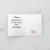 Wenskaart: Gefeliciteerd Grootouders Kaart (Binnen)