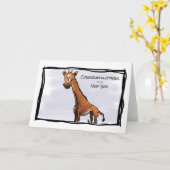 Wenskaart Gefeliciteerd met de nieuwe baan Kaart (Gele Bloem)