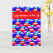 Wenskaart - Gefeliciteerd met een nieuwe baan Kaart (Gele Bloem)