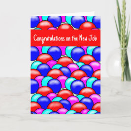 Wenskaart - Gefeliciteerd met een nieuwe baan Kaart