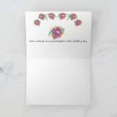 Wenskaart: Gefeliciteerd met je trouwdag Kaart (Binnen)