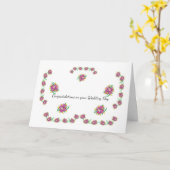 Wenskaart: Gefeliciteerd met je trouwdag Kaart (Gele Bloem)