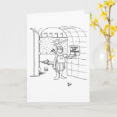 wenskaart "Gefeliciteerd met nieuwe baan" Kaart (Gele Bloem)